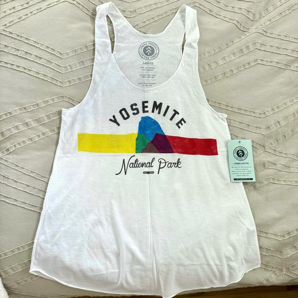 Yosemite National Park racerback tank